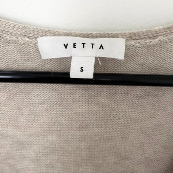 VETTA | Capsule Sand Classic Wrap Sweater - Picture 9 of 10